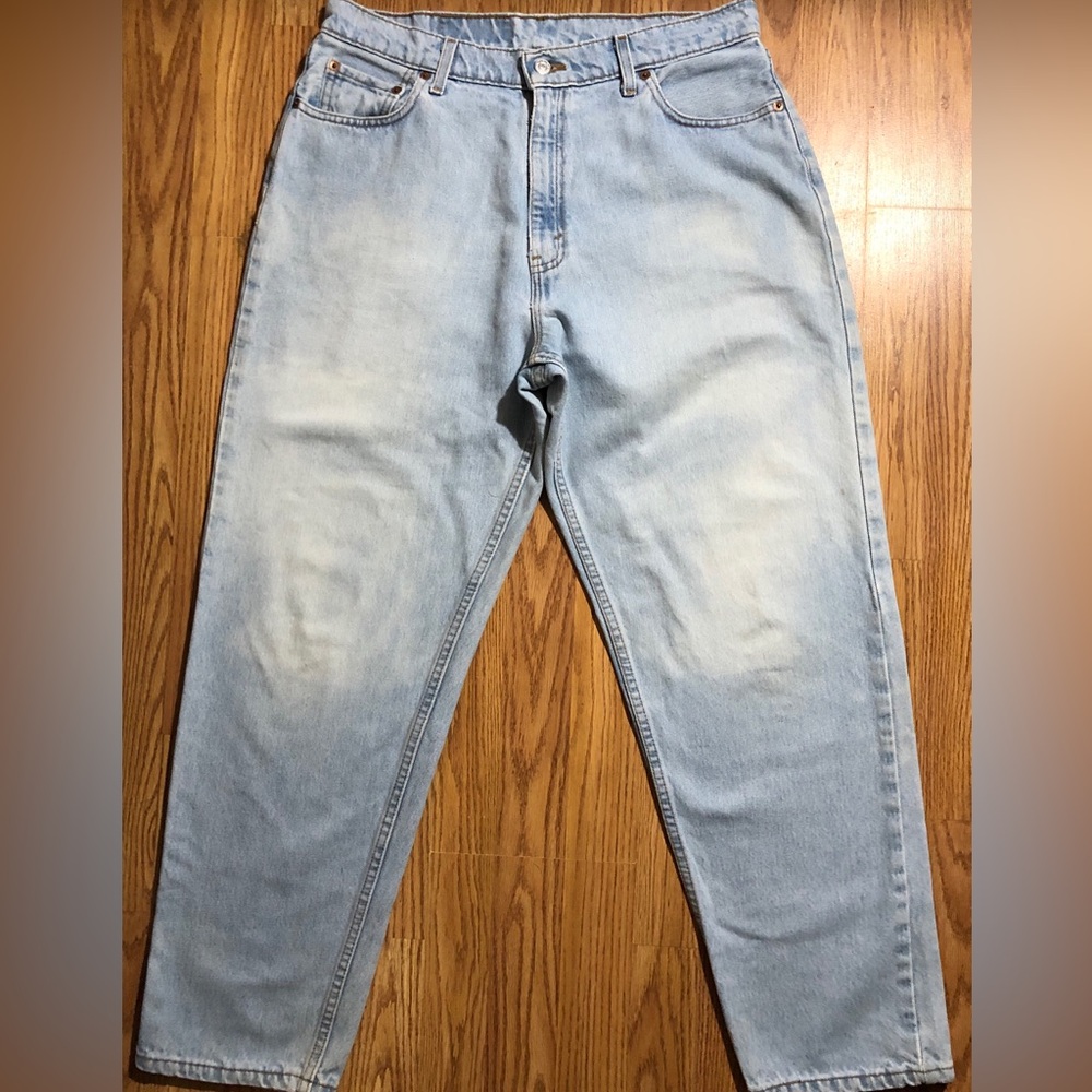 Levi’s Vintage Red Tab 560 Denim Jeans Size 16 Loose Straight Fit Made in USA